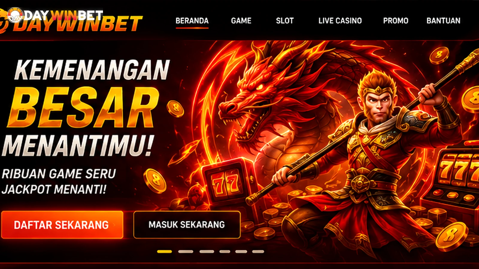 DAYWINBET Ember Orange Hero
